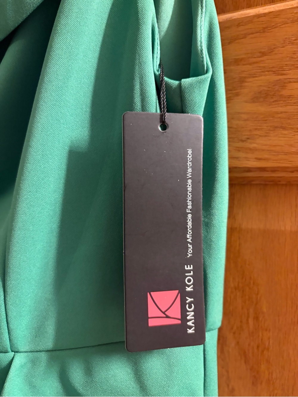 Green One-Shoulder Ruffled Cocktail Dress - Unbranded - Picture 2 of 4